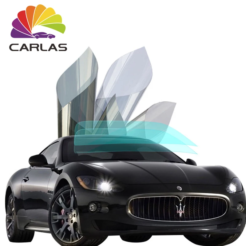 

CARLAS Factory Direct Sale Solar Window Tint Film Roll Anti UV Bulletproof Window Film
