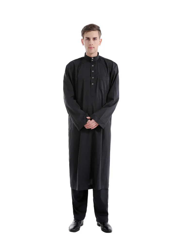Исламский мусульманский костюм, мужской кафтан, джубба Тобе, Ближний Восток, мусульманский кафтан, марокканский кафтан, мужской