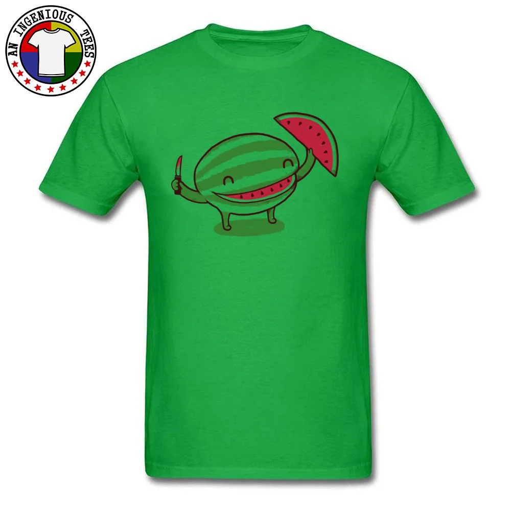 Classic Happy slice of life Short Sleeve T-Shirt Summer/Autumn Crew Neck All Cotton Tops Shirts for Men Tee Shirts comfortable Happy slice of life green