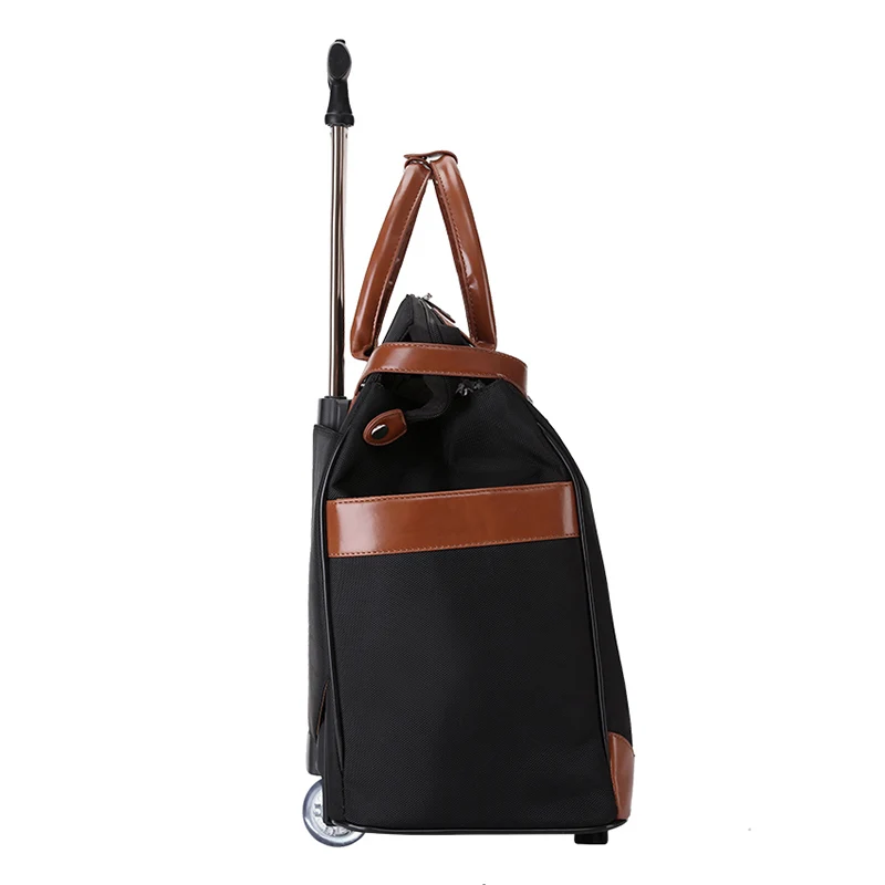 LeTrend Oxford Travel Bag Rolling Luggage Spinner large capacity Suitcases Wheel Cabin Shoulder Bags Women's Handbag LeTrend Oxford Travel Bag Rolling Luggage Spinner large capacity Suitcases Wheel Cabin Shoulder Bags Women's Handbag