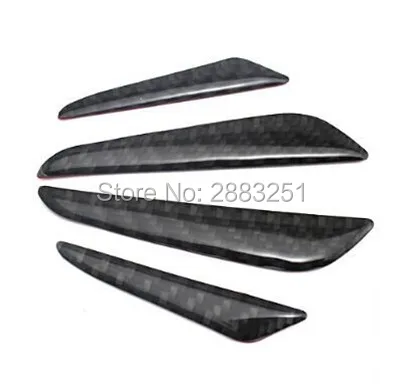 

4PC Car Styling Bumper Strips Carbon Fiber Door Anti-Rub Stickers for Audi a4 a3 q5 q7 a5 b6 b8 a6 c5 b7 c6 a8 TT accessories