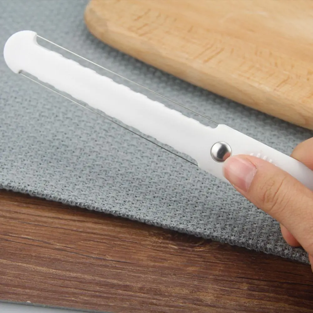 Универсальный нож для резки сыра, проводной нож для масла и сыра, пластиковый нож для приготовления сыра, инструменты для выпечки, кухонные аксессуары