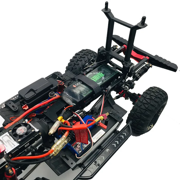 Лоток батареи из сплава KYX для радиоуправляемого автомобиля 1/10 Traxxas TRX 4|Детали и
