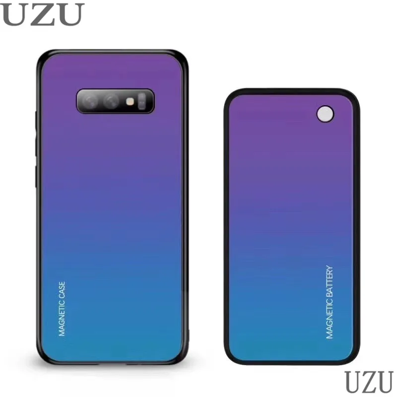 5000 мАч Высокая емкость батарея зарядное устройство чехол для Samsung Galaxy S8 портативный Magenetic беспроводной зарядный чехол для Samsung Galaxy S8 - Цвет: Galaxy S8