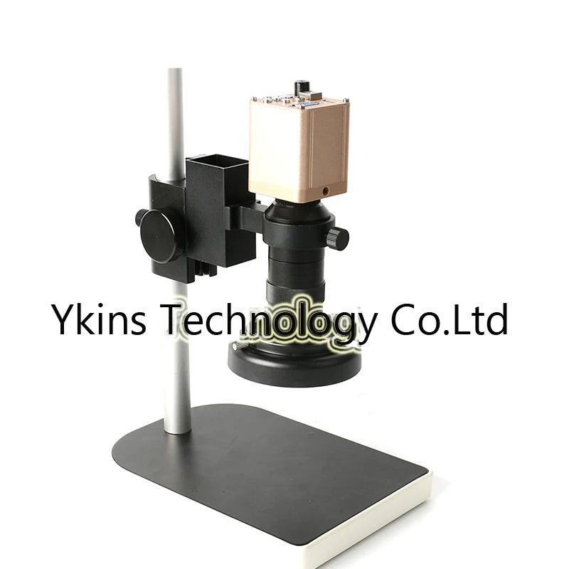 

1080P HD 1920x1080 40FPS HDMI VGA USB Digital Industrial Video Microscope Camera + LED Ring Light + Stand + 100X Zoom Lens