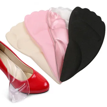 

Lycra Arch Support Forefoot Insoles Absorb Shock Massage Anti Skid Women High Heel Shoes Pad Protect Forefoot Correct Flatfoot