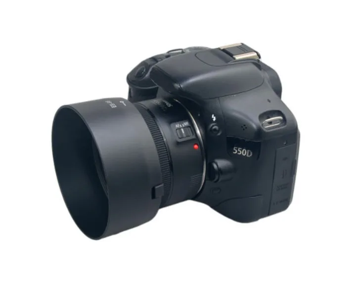 ES68 ES-68 бленда объектива камеры для Canon EOS EF 50 мм f/1,8 STM 49 мм защита объектива