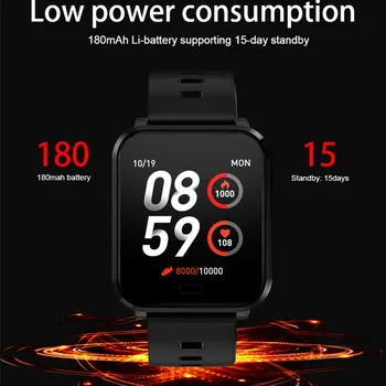 

IP68 Waterproof Smart Wristband Smart Watch Heart Rate Monitor Blood Pressure