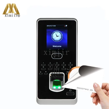 

Biometric Face Access Control With 125KHz TCP/IP 2.8inch Color Display Multibio800 Fingerprint Time Attendance