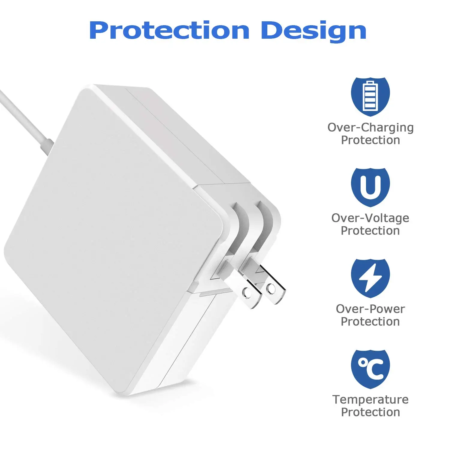 Сменное зарядное устройство для MacBook Pro, 61 Вт USB-C для USB-C зарядное устройство для адаптера переменного тока для MacBook Pro 12 дюймов 13 дюймов(61 Вт USB-C