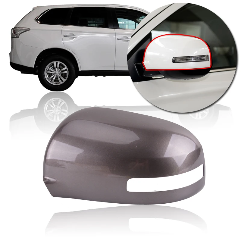 

CAPQX For Mitsubishi Outlander 2013 2014 2015 2016 2017 Rear Rearview Mirror Cover Shell Cap Housing House