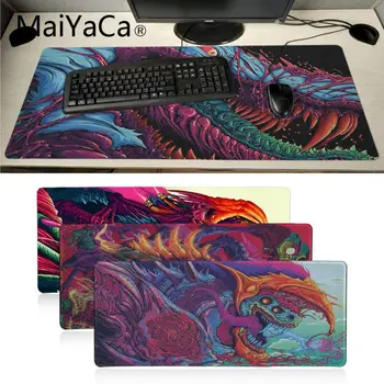 

Maiyaca The most fire Hyper CS GO Desktop Pad Game Mousepad Large Lockedge alfombrilla gaming Mouse pad gamer PC Computer mat