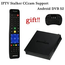 The Best and Cheapest iPremium I7 Stable Android DVB-S2 Satellite Receiver Receptor DVB S2 Smart TV Box IPTV CCcam Set Top Box
