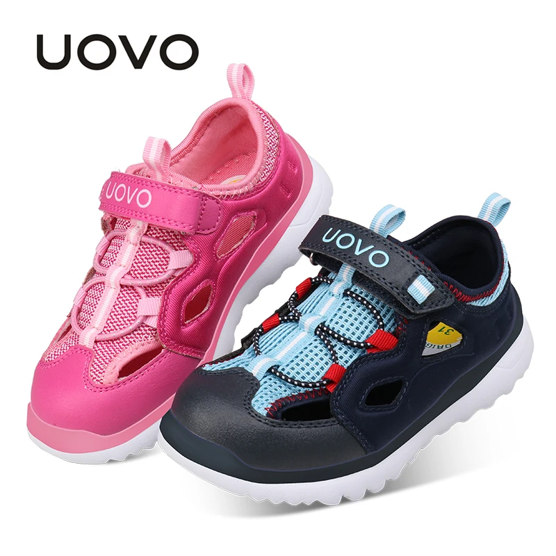 

UOVO 2017 NEW Spring & Summer Children Shoes Boys & Girls Breathable Sneakers Fashion Outdoor Sports Casual For Kids Size 28-37