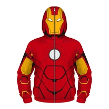 Fans Made Unisex Hoodie Fashion Spiderman 3D Printed Long Sleeve Hoodie Casual Tops Children's Deadpool Pullover Hoodie