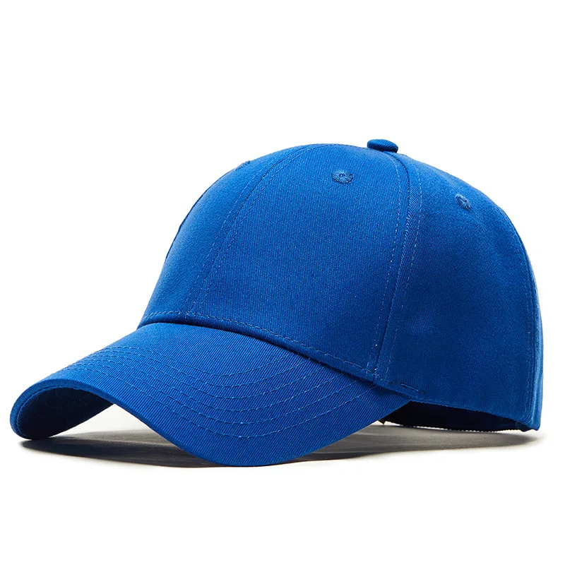 Бейсбольная кепка для мужчин и женщин Хлопковая мужская шляпа черная