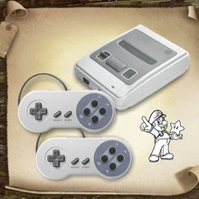 New Arrival Retro Mini Video Game Console Support AV TV Out Built-in 400 Classic Games for SNES Format