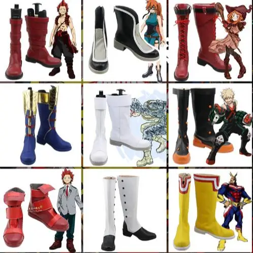 My Hero Academia Boku No Hero Academia Bakugou Katsuki Cosplay Boots Shoes