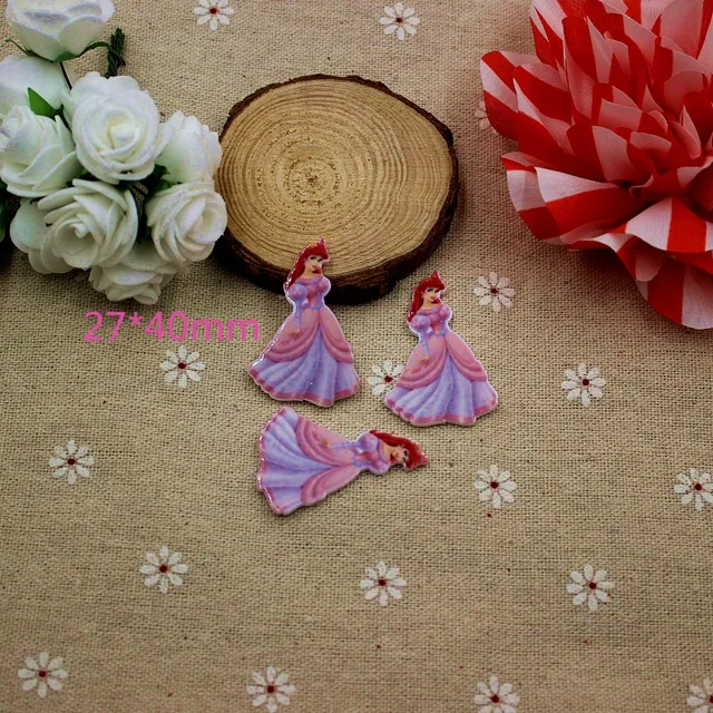 15pcs/lot wlesale girl Kawaii Flatback Resin Cabocns, Flat ...