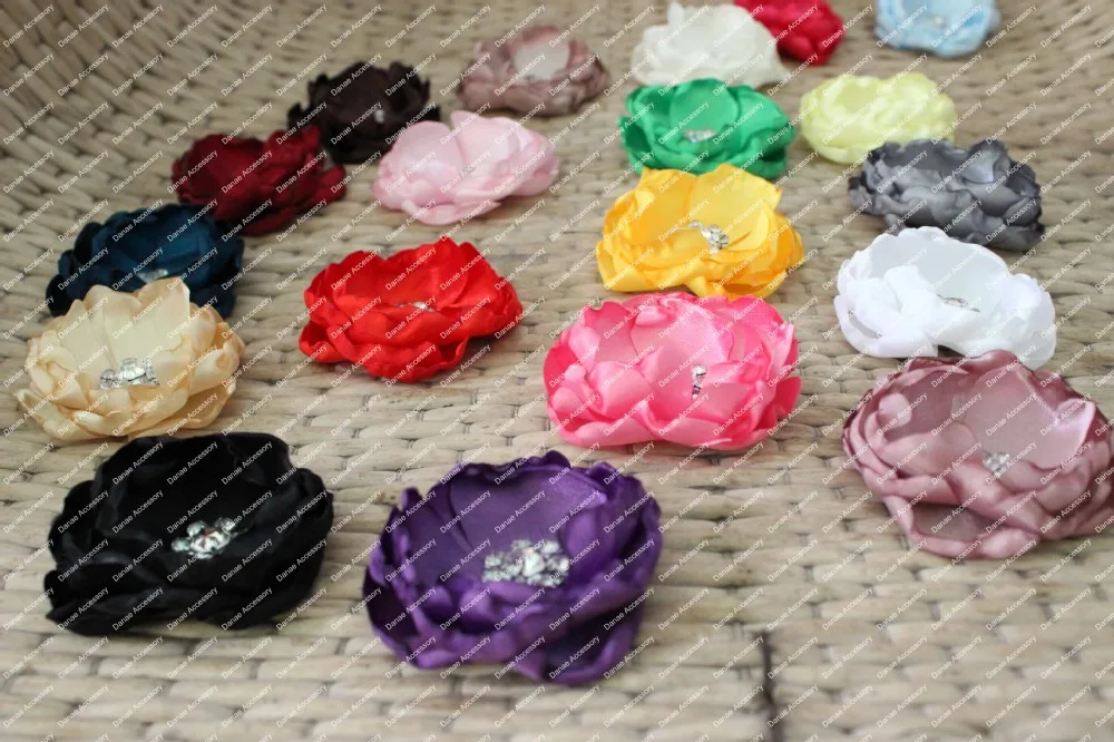 Рисунок 3 - Романтический атласный цветок со сжиженными краями