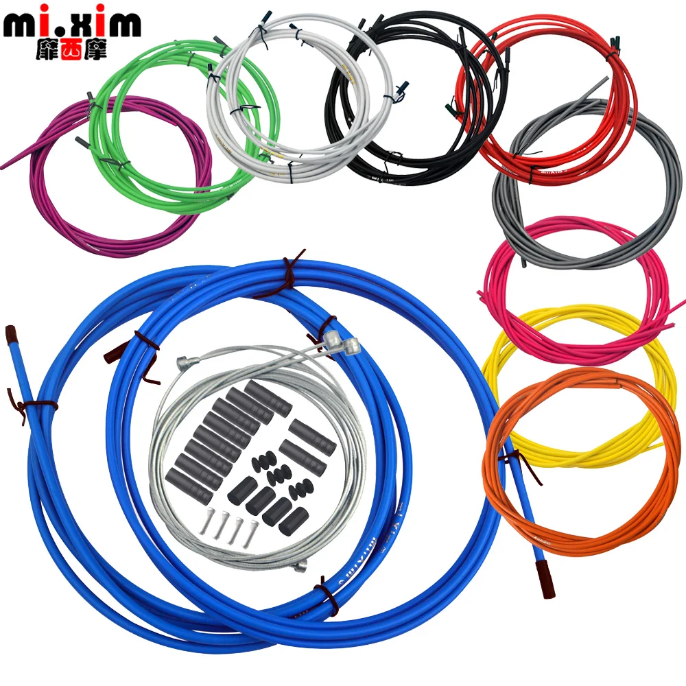 1 مجموعة دراجة derailleur كابل فرامل يد و التحول رافعة سلك خط MTB BXM الفرامل خط والتحول رافعة سلك خط دراجة أجزاء 1 مجموعة دراجة derailleur كابل فرامل يد و التحول رافعة سلك خط MTB BXM الفرامل خط والتحول رافعة سلك خط دراجة أجزاء