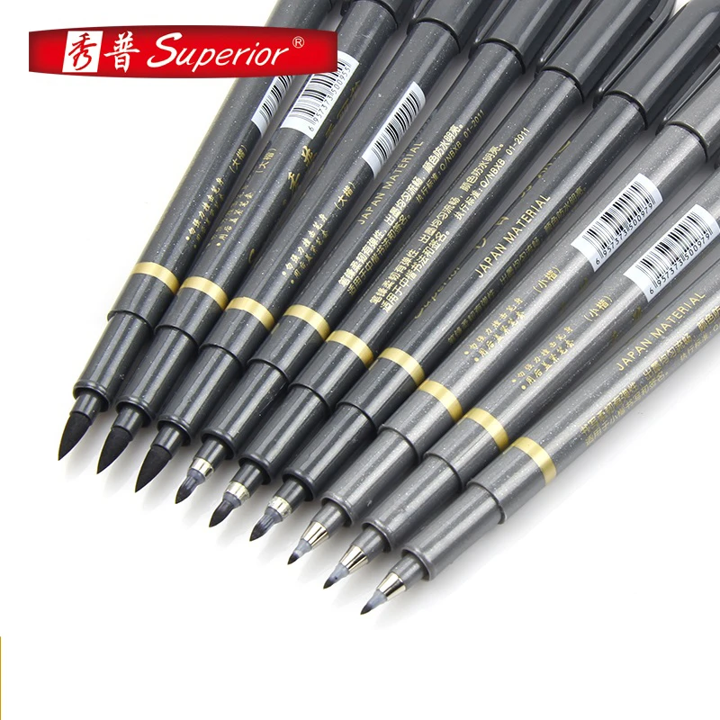 Superior 3PCS Sketch Marker Chinese Japanese Pens Multi Function Art