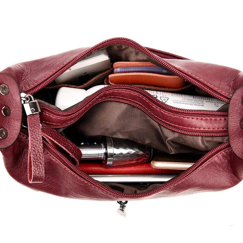 2019 bolsos para las mujeres Sac principal de hombro de cuero de mujer bolsos de alta calidad de las mujeres bolso de mensajero