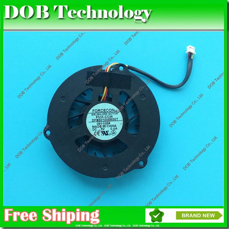 

New laptop CPU Cooling fan cooler for HP DV4000 V4000 F575-CCW DFB601005M30T 5V 0.4A Fan