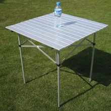 font b Camping b font folding picnic tables Aluminium Alloy desk portable for picnic