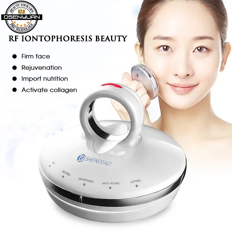 

New Mini EMS Beauty for Skin Rejuvenation Wrinkle Removal Skin Tightening Anti Aging Therapy RF Radio Frequency Facial Machine