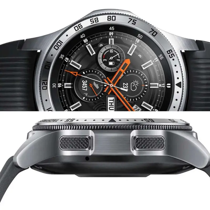 Клейкая крышка для Samsung Galaxy Watch 46 мм R800/42 R810 Gear S3/S4|Часы Чехлы| |