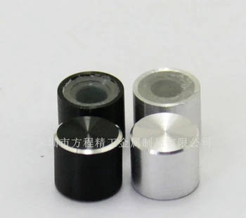 

15pcs aluminum cap knob potentiometer knob 7*6*3.2mm potentiometer cap car knob switch cap power cap for micro switch