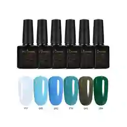 6 шт * 10 мл MS пальто королевы Top Coat жидкость Ur сахарный гель для ногтей Top и основа под Гель-лак Blueskay гель для наращивания ногтей Топ форм и L816