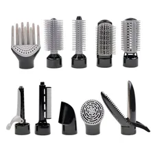 10 в 1 фен для волос, электрическая плойка для волос, выпрямитель для волос, щетка для горячего воздуха, сменная Плойка для волос, женский набор для укладки волос 31