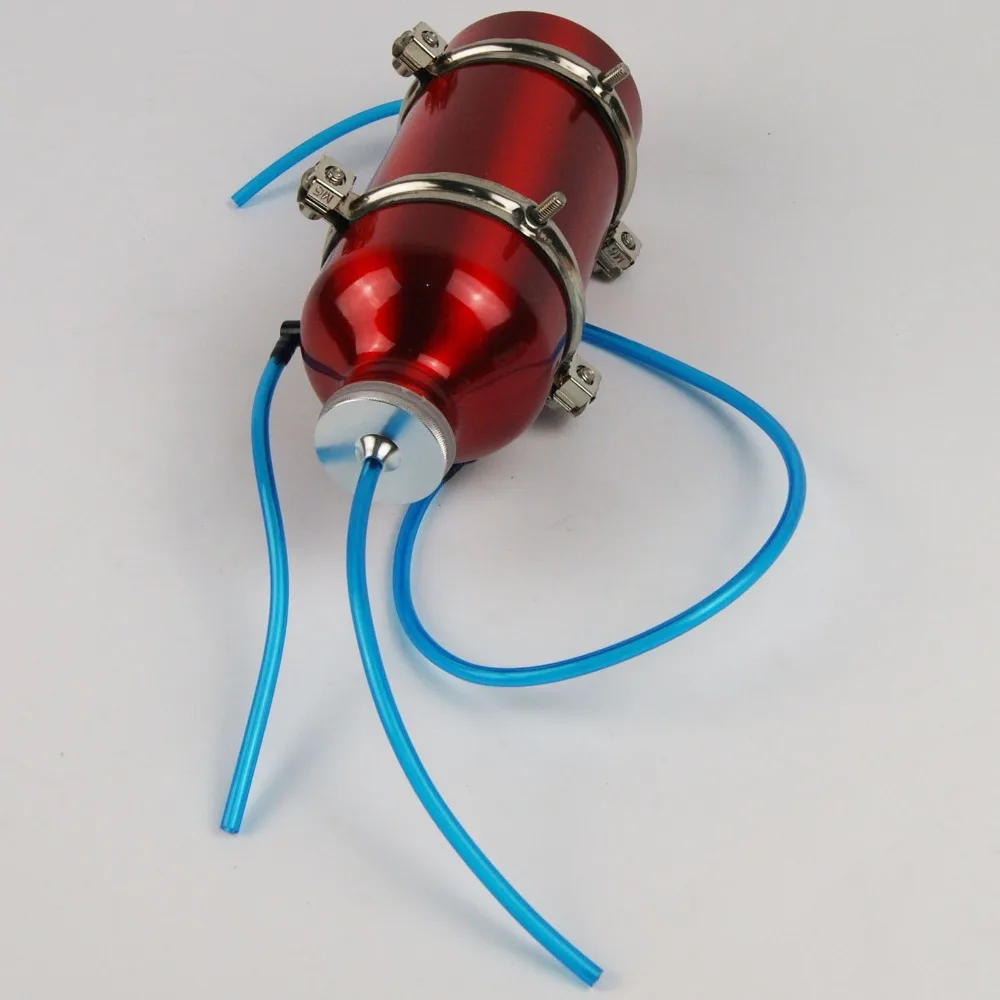 

DIY Accessories Aluminum Alloy Tank Metal Oil Can with Nozzle and Tubing Clamp 600ML Fuel RC Boat Models Spare Parts