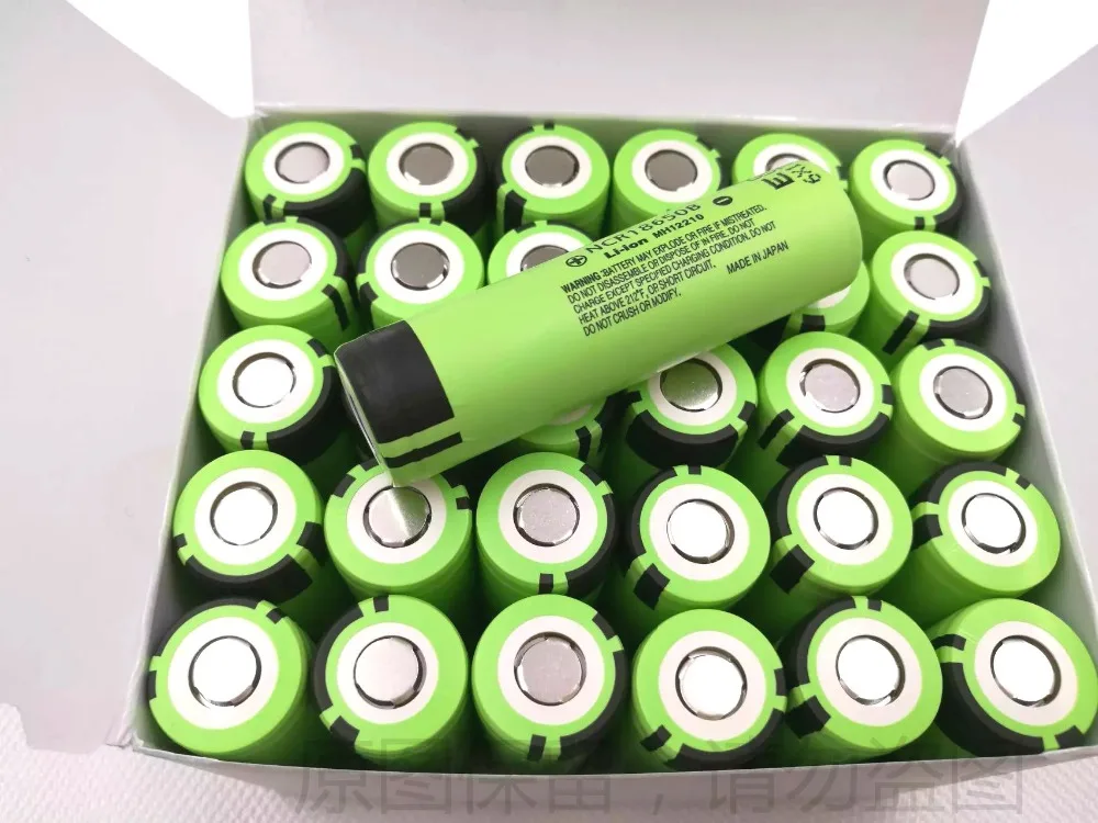 10PCS/lot 100% New Original NCR18650B 3.7 V 3400 mAh 18650 Lithium Rechargeable Battery For Panasonic batteries + Free shipping |