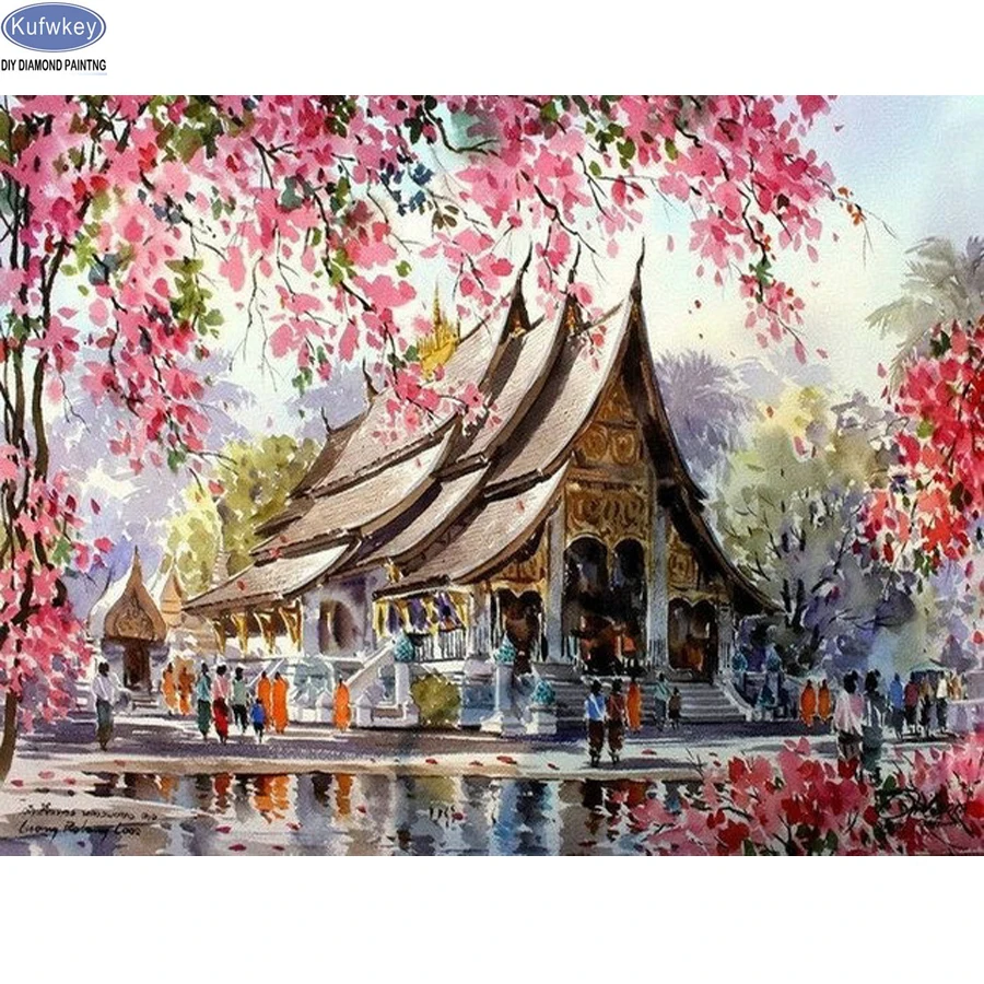 

hobby,5D,diy,Diamond Painting,sakura,house,Cross Stitch,Full,Diamond Embroidery,5d Diamond,Mosaic,pattern,beaded embroidery,art