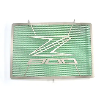 

Bjmoto For Kawasaki Z800 2013 2014 2015 2016 2017 moto radiator guard protector stainless steel radiator grill cover Z800 logo