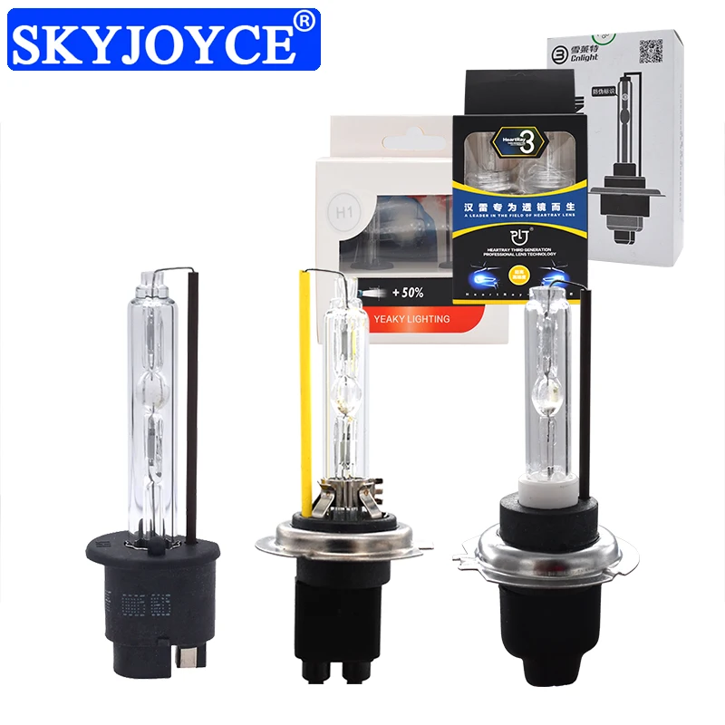 SKYJOYCE Wholesale Original 35W Cnlight Yeaky HeartRay Car Headlight Bulb Xenon H1 H3 H11 9005 9006 D2H H7 35W Xenon HID Bulb
