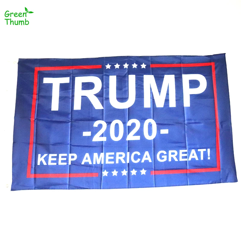 1 шт. 150*90 см американская яркость 2020 кампания Трампа флаг президентский с зеленым