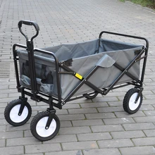 Открытый лагерь ручная тележка многоцелевой четыре колеса супермаркет тележка для покупок bivouac набор приспособлений для рыбалки мульти-ролевые складные тележки