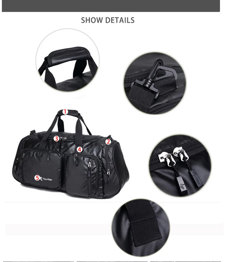 Travel Bag Portable Large Capacity Luggage Bag Male Waterproof Short-distance Travel Bag Outdoor Sports GYM Bag XA153K