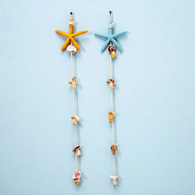 Mediterranean shell string starfish string kindergarten decoration pendant children marine decoration pendant wall hangings