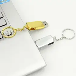 Водонепроницаемый USB Flash Drive металлическая ручка привода 8 GB 16 GB 32 ГБ, 64 ГБ и 128 Гб флешки USB Stick 100% реального Высокое качество флэш-накопитель
