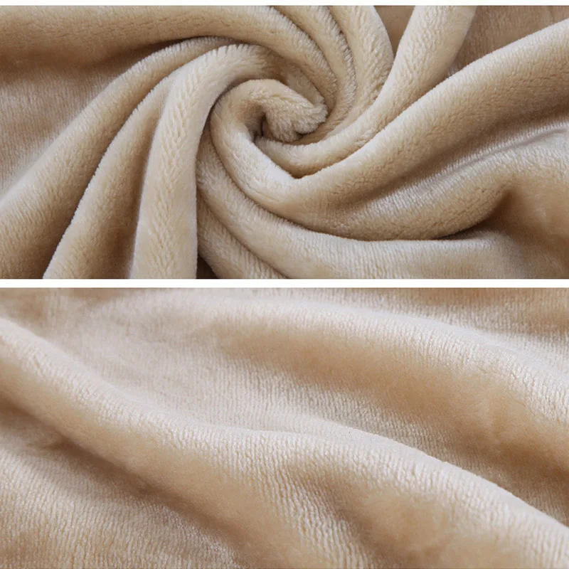 flannel fleece blanket solid soft adults baby blankets winter warm