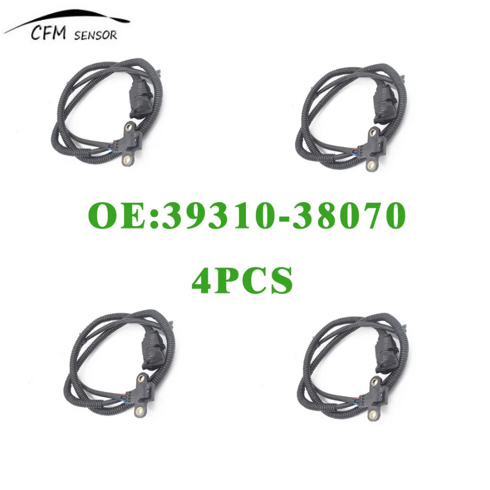 4PCS New Brand Crankshaft Position Sensor CPS 39310 38070 Fits 02 04