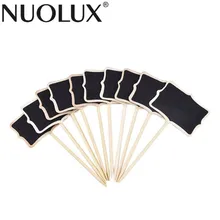 10pcs Mini Chalkboards Rectangle Blackboard For Message Board Signs Chalkboard Price Tags Plant Tag Blackboard