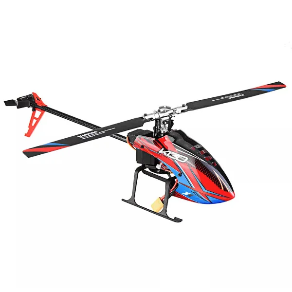 

XK K130 2.4G 6CH Brushless 3D6G System Flybarless RC Helicopter 3-Axis Gyro BNF Compatible With FUTABA S - FHSS Helicopter Toy