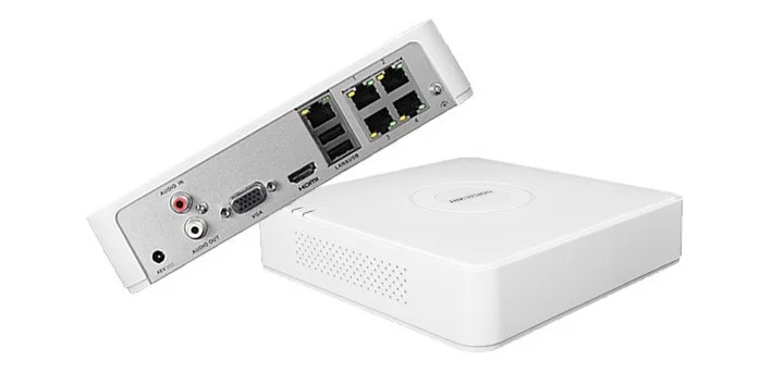 HIK PoE NVR 1080 P 4CH 8CH DS 7108N SN/P 7104N P2P мини onvif сетевой видеорегистратор|nvr 1080p|nvr onvifnvr network