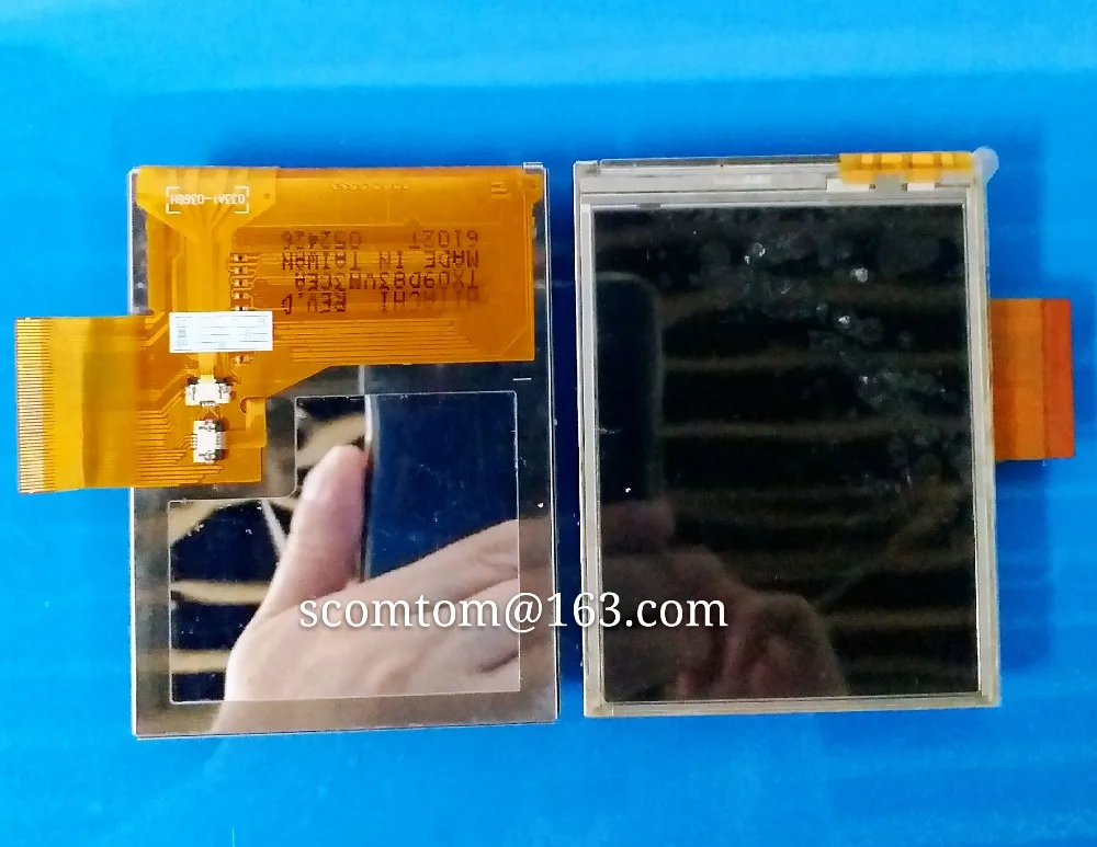 Orignal TX09D83VM3CEA REV.D LCD Screen for p350 550 c510 with Touch Screen